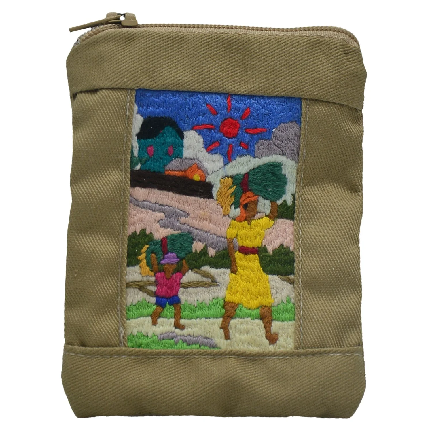 Porte-cartes bancaires en tissu - Afrikan Touch HGP Baobab