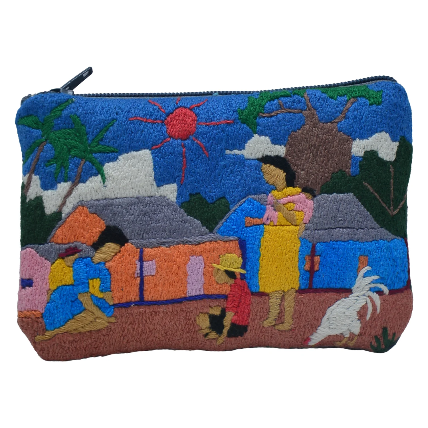 Trousse makis brodé - Afrikan Touch HGP Baobab